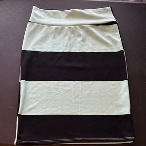 Lularoe color block pencil skirt